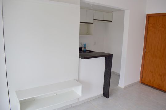 Sala de apartamento para alugar com 2 quartos, 55m² em Vila Maria Luiza, Ribeirão Preto