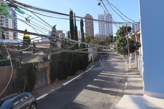 Vista da varanda da sala de casa para alugar com 2 quartos, 180m² em Vila Prudente, São Paulo