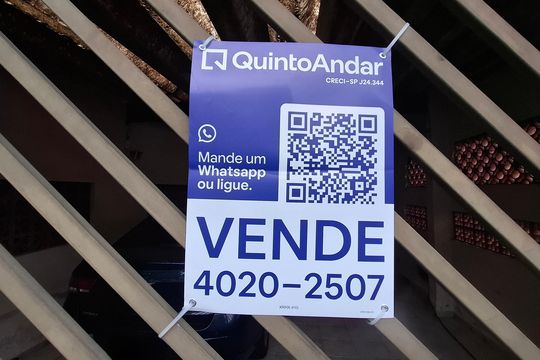 Plaquinha de casa para alugar com 3 quartos, 250m² em Vila Guarará, Santo André