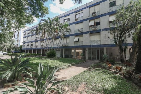 Fachada de apartamento à venda com 3 quartos, 100m² em Jardim Lindóia, Porto Alegre