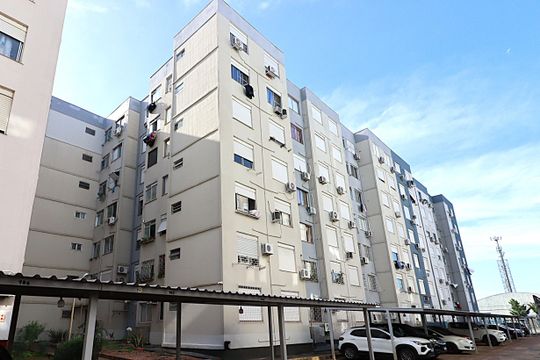Fachada interna do Prédio de apartamento à venda com 2 quartos, 66m² em Humaitá, Porto Alegre