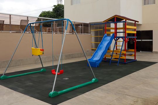Área comum - Playground de apartamento à venda com 3 quartos, 96m² em Campestre, Santo André