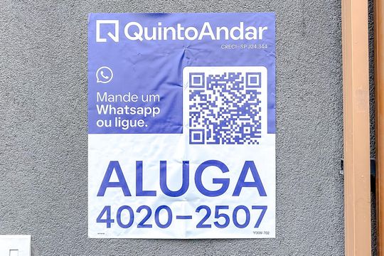 Plaquinha de apartamento para alugar com 2 quartos, 50m² em Brás, São Paulo