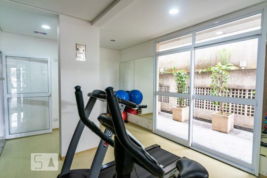 Área externa de apartamento à venda com 2 quartos, 67m² em Santa Maria, São Caetano do Sul