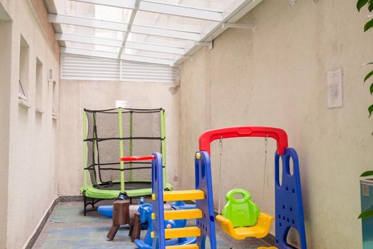 Área externa de apartamento à venda com 2 quartos, 67m² em Santa Maria, São Caetano do Sul