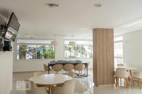 Área externa de apartamento à venda com 2 quartos, 67m² em Santa Maria, São Caetano do Sul