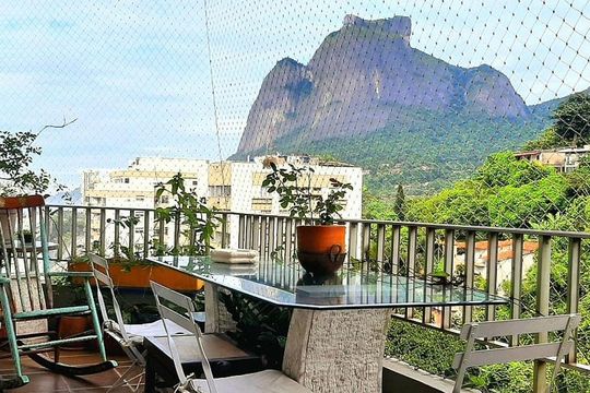 Varanda de apartamento para alugar com 3 quartos, 120m² em São Conrado, Rio de Janeiro