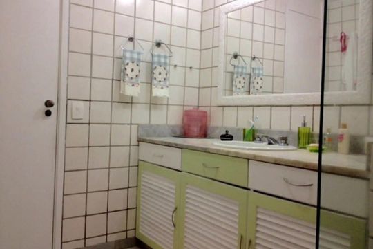 Banheiro de apartamento para alugar com 3 quartos, 120m² em São Conrado, Rio de Janeiro