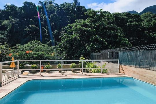 Área externa de apartamento para alugar com 3 quartos, 120m² em São Conrado, Rio de Janeiro