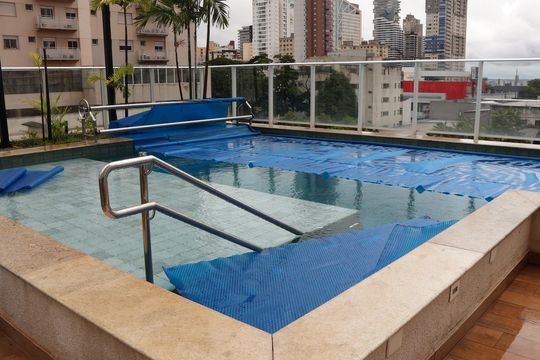 Área comum - Piscina de apartamento à venda com 3 quartos, 125m² em Setor Marista, Goiânia