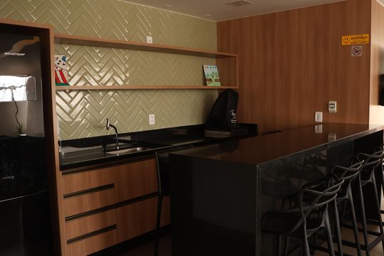 Área comum de apartamento à venda com 3 quartos, 125m² em Setor Marista, Goiânia
