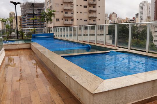 Área comum - Piscina de apartamento à venda com 3 quartos, 125m² em Setor Marista, Goiânia