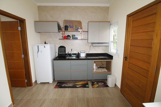 Cozinha de kitnet/studio para alugar com 1 quarto, 30m² em Vila Betania, São José dos Campos
