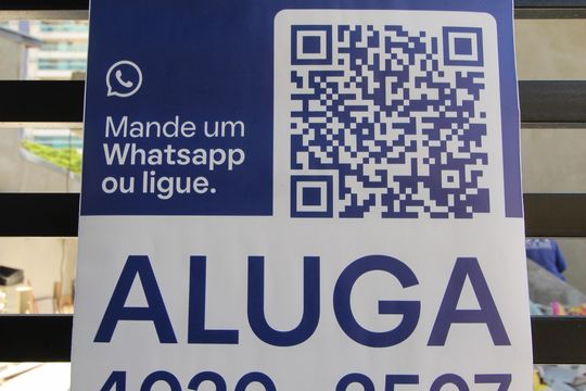 Plaquinha de apartamento para alugar com 1 quarto, 30m² em Vila Betania, São José dos Campos