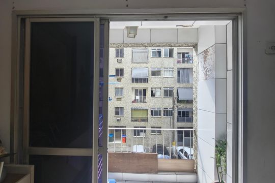 Varanda - Sala de apartamento à venda com 2 quartos, 57m² em Taquara, Rio de Janeiro