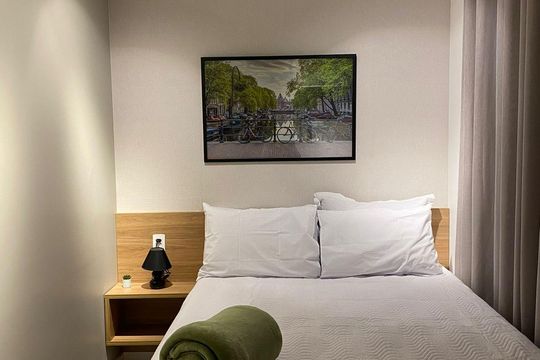 Sala / Quarto de apartamento para alugar com 1 quarto, 27m² em Paraíso, São Paulo