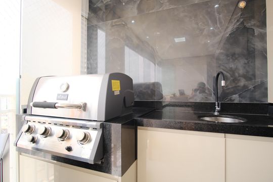 Varanda de apartamento à venda com 2 quartos, 58m² em Penha de França, São Paulo