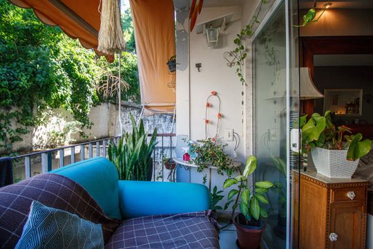 Sala Varanda de apartamento à venda com 4 quartos, 87m² em Tijuca, Rio de Janeiro