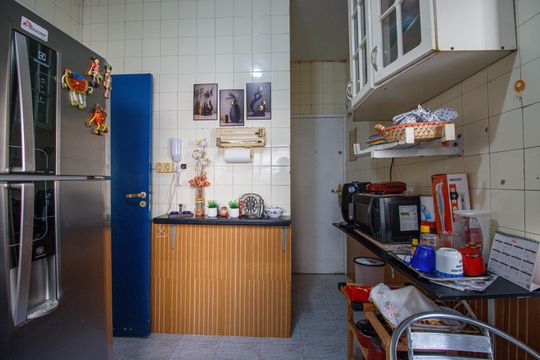Cozinha de apartamento à venda com 4 quartos, 87m² em Tijuca, Rio de Janeiro