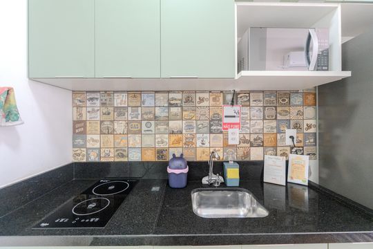 Cozinha de apartamento para alugar com 1 quarto, 21m² em Consolação, São Paulo