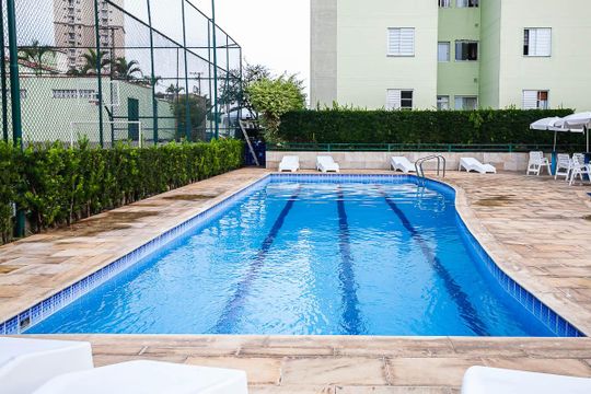 Área comum - Piscina de casa de condomínio à venda com 4 quartos, 150m² em Utinga, Santo André