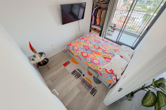 Suíte  de apartamento à venda com 1 quarto, 37m² em Ipiranga, São Paulo