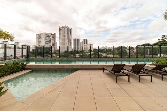 Piscina de apartamento à venda com 3 quartos, 67m² em Vila Anastácio, São Paulo
