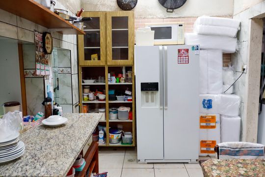 Cozinha de casa para alugar com 4 quartos, 212m² em Umuarama, Osasco