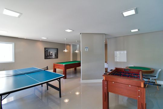 Área comum de apartamento à venda com 2 quartos, 52m² em Jardim Monte Alegre, Taboão da Serra
