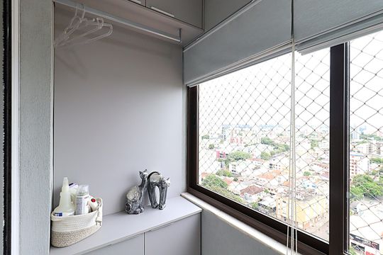 Sacada da Suíte de apartamento à venda com 3 quartos, 95m² em Vila Ipiranga, Porto Alegre