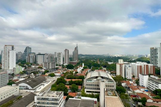 Sacada de apartamento para alugar com 1 quarto, 55m² em Pinheiros, São Paulo