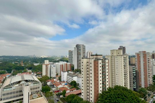 Sacada de apartamento para alugar com 1 quarto, 55m² em Pinheiros, São Paulo