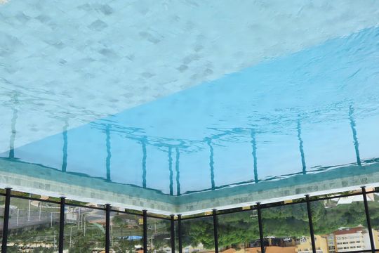 Área comum - Piscina de kitnet/studio para alugar com 1 quarto, 22m² em Stella Maris, Salvador