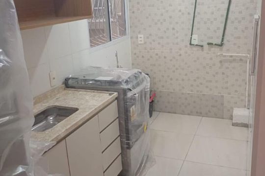 Cozinha de apartamento para alugar com 2 quartos, 40m² em Pavuna, Nilópolis