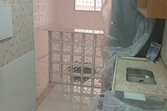 Cozinha de apartamento para alugar com 2 quartos, 40m² em Pavuna, Nilópolis