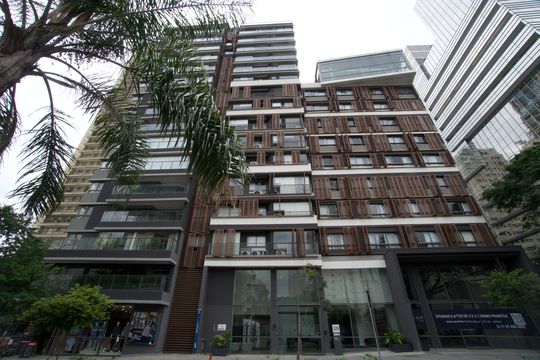Fachada de kitnet/studio para alugar com 1 quarto, 24m² em Cerqueira César, São Paulo