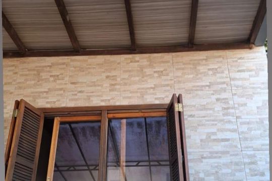 Área externa de casa para alugar com 2 quartos, 45m² em Viamópolis, Viamão