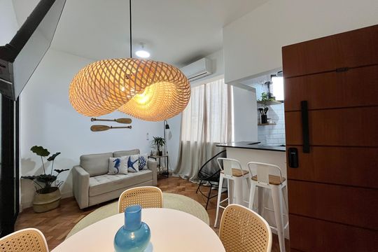 Sala de apartamento à venda com 1 quarto, 35m² em Copacabana, Rio de Janeiro