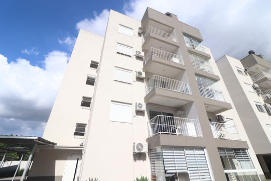 Fachada do bloco de apartamento à venda com 2 quartos, 63m² em Liberdade, Novo Hamburgo