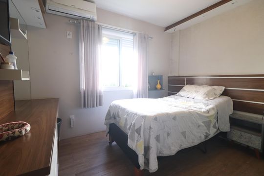 Quarto 02 de apartamento à venda com 2 quartos, 63m² em Liberdade, Novo Hamburgo