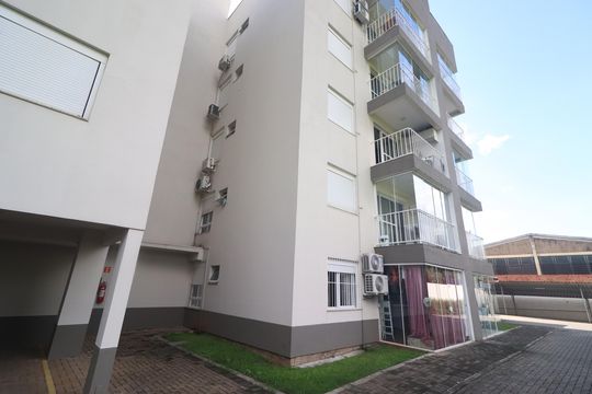 Fachada do bloco de apartamento à venda com 2 quartos, 63m² em Liberdade, Novo Hamburgo