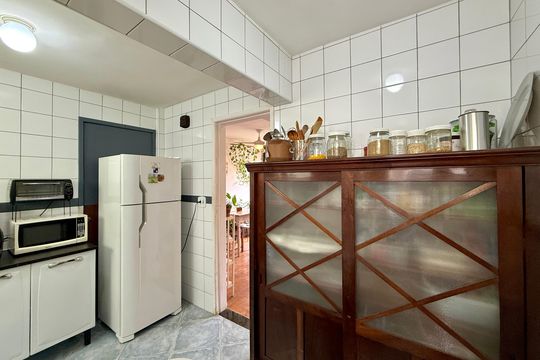 Cozinha de apartamento à venda com 2 quartos, 62m² em Granja Julieta, São Paulo