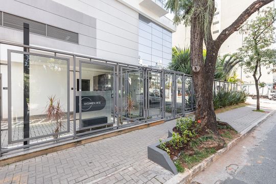 Fachada de apartamento para alugar com 1 quarto, 37m² em Pinheiros, São Paulo