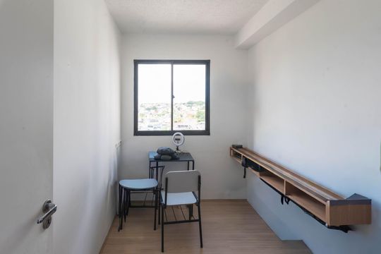 Quarto 1 de apartamento para alugar com 2 quartos, 38m² em Residencial Parque da Fazenda, Campinas