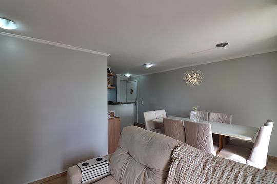Sala  de apartamento à venda com 2 quartos, 60m² em Jardim Sao Francisco, São Bernardo do Campo