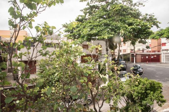 Vista da Varanda de kitnet/studio à venda com 1 quarto, 34m² em Mirandópolis, São Paulo