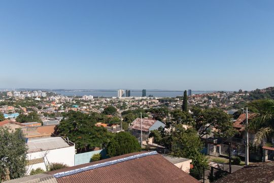 Vista da Terraço de casa à venda com 3 quartos, 182m² em Cristal, Porto Alegre