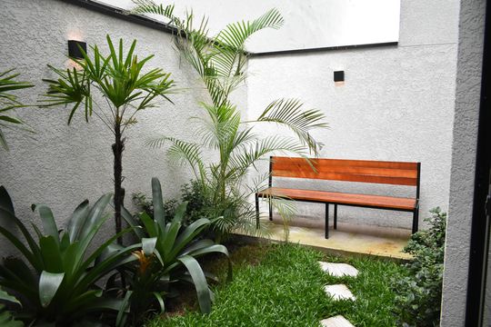 Área comum de apartamento à venda com 1 quarto, 37m² em Mirandópolis, São Paulo