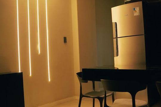 Cozinha de kitnet/studio para alugar com 1 quarto, 32m² em Centro, Rio de Janeiro