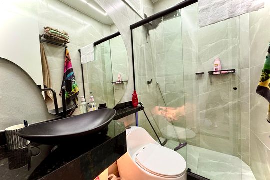 Banheiro social de apartamento para alugar com 1 quarto, 32m² em Centro, Rio de Janeiro